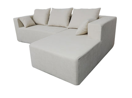 Modular Corner Sofa With Soft Fabric