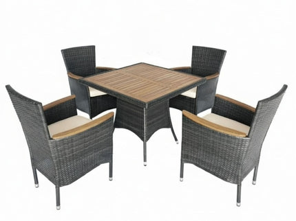 5 Piece Patio Dining Set With Table