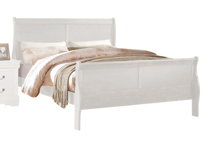 Louis Philippe - Sleigh Style Bed