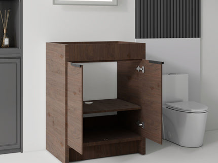 Freestanding Bathroom Vanity Cabinet With Soft Close Doors, Cabinet Only