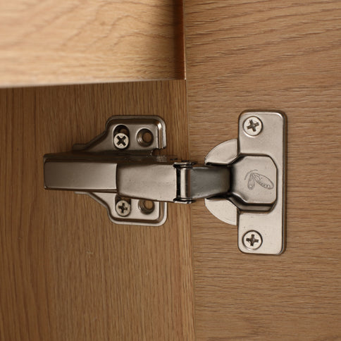 Bathroom Vanity Set With Resin Countertop Sink, 2 Doors