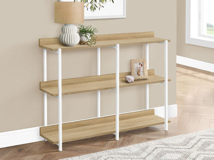 Accent Console Table For Entryway, 3 Tier Design