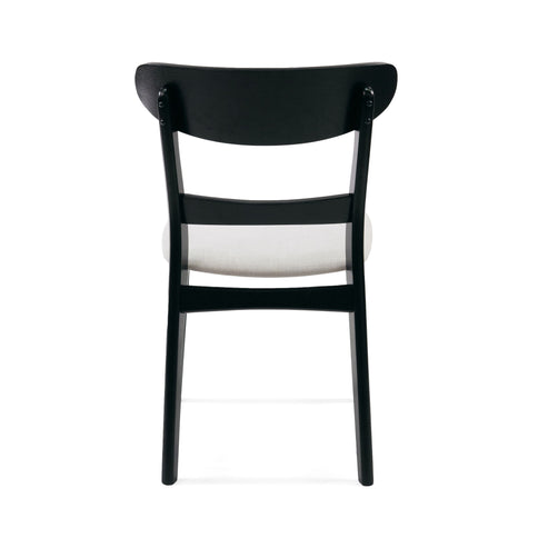 Modern Dining Chairs With Cushioned Seat (Set of 2)