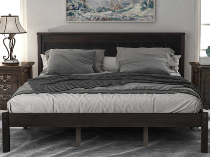 Platform Bed Frame With Headboard
