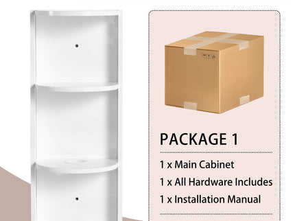 Wall Mounted Bathroom Vanity With Sink And Storage Rack, Soft Close Doors