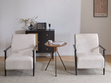 Modern Lounge Chair With Upholstery