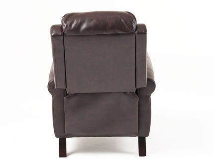 Memphis - Standard Recliner Club Chair - Burgundy