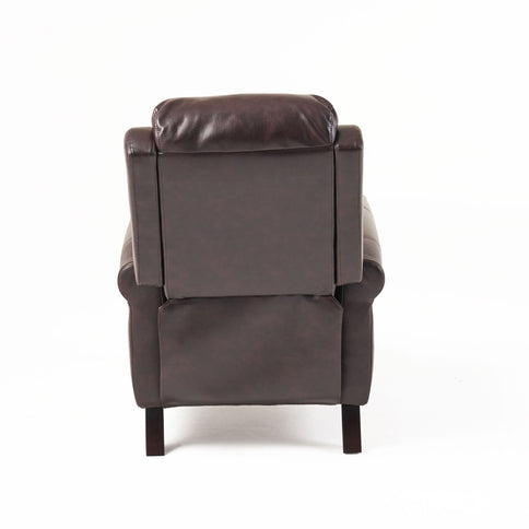 Memphis - Standard Recliner Club Chair - Burgundy