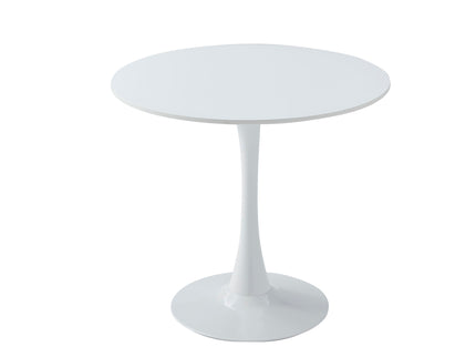 Round Dining Table With Tulip Style Base