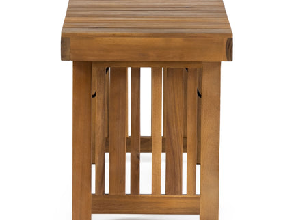 Temptation - Outdoor Foldable Side Table With Slat Design