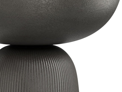 Hughes - Cast Aluminum Side Table - Black