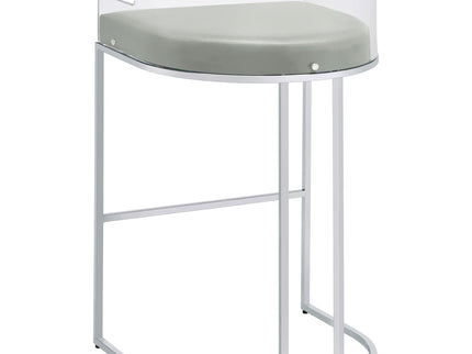 Mello - Upholstered Bar Chair (Set of 2) - Gray