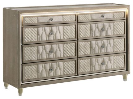 Mika - Bedroom Set With LED Lighting