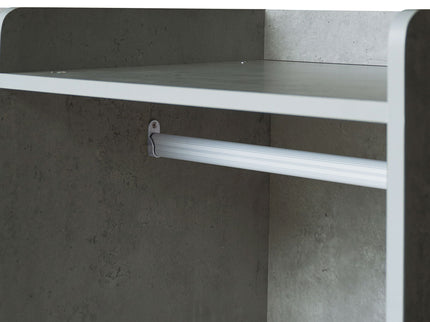 Open Wardrobe Storage For Bedroom