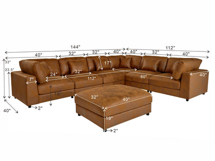 Modular Sectional With Removable Cushions