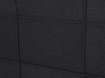 Marakesh - Contemporary Fabric Upholstered King / California King Headboard - Black