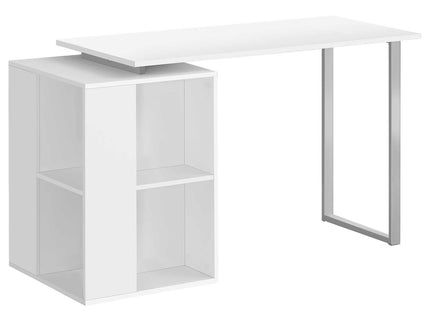 Computer Desk, Home Office, Left, Right Set-Up, Storage Shelves, Work, Laptop, Contemporary, Modern