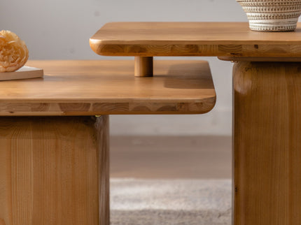 Square Coffee Table Set (Set of 2)