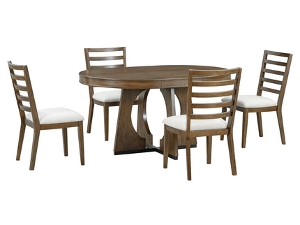 Round Dining Table Set For 4 With Chairs