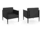 Black / 2 Pieces