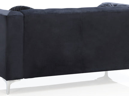 Stylish Sloped Arm Loveseat