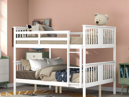 Bunk Bed With Ladder For Bedroom