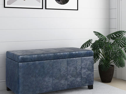 Dover - Upholstered Storage Ottoman Bench
