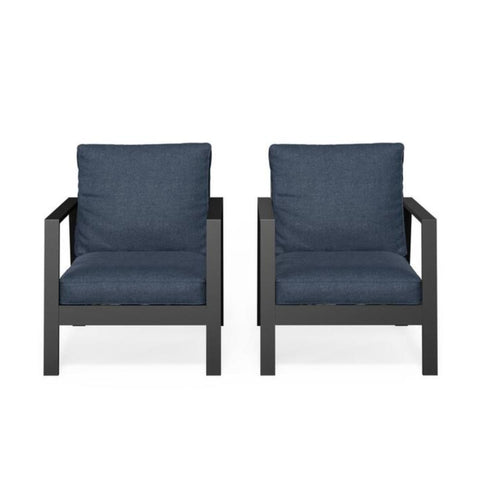 Modern 5 Seat Outdoor Patio Furniture Set With Coffee Table