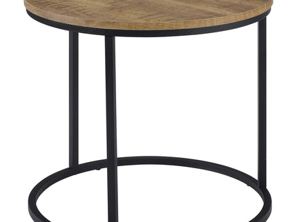 Arrize - Round Side End Table - Mango Color