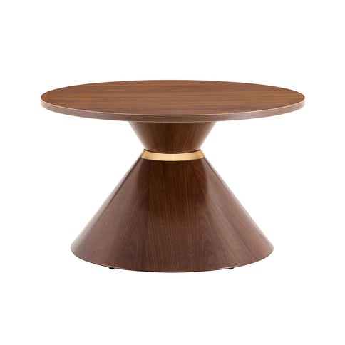 2 Piece Round Coffee Table Set For Living Room