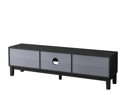 Media Console With 4 Drawers And Cable Management
