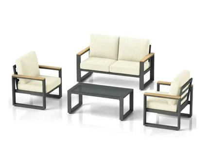 Modern Outdoor Sofa Set With Coffee Table