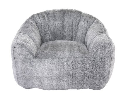 Beanbag Chair, Beanbag Sofa Chair With Armrests Stuffed High Density Foam