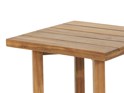 Ella - Square Side Table With Cross Stretcher Base
