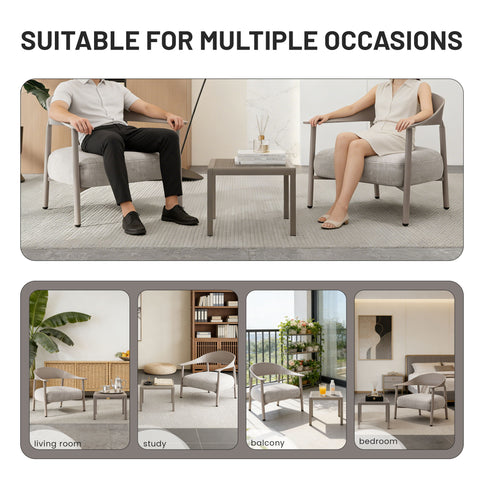 Furniture Set With Seat Cushions, Sturdy And Durable