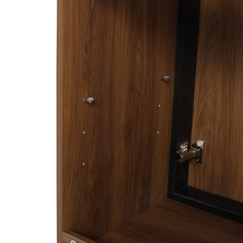 Modern Bathroom Vanity Storage Cabinet With Soft Closing Doors And Engineered Wood Construction
