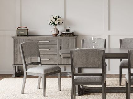 Arcus - Dining Chair (Set of 2) - Charcoal Gray