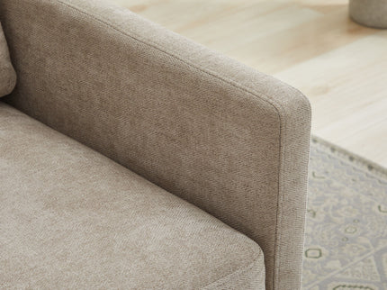 Modern Square Upholstered Swivel Accent Chair With Metal Base