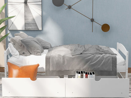 Platform Bed With 2 Drawers