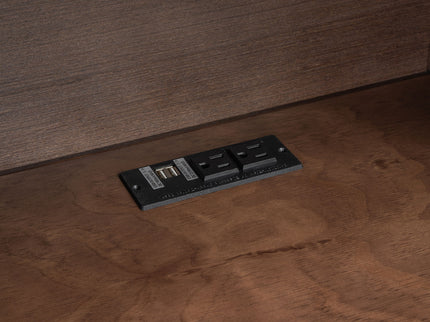 Storage Platform Bed With Pull Out Shelves, Trundle, And 2 Drawers