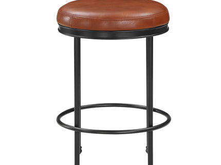 Michael - Backless Counter Height Stool - Caramel