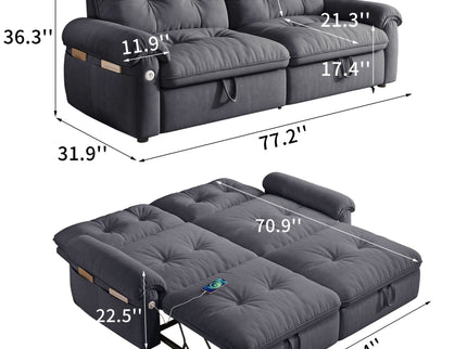 Convertible Cloud Like Sofa Bed