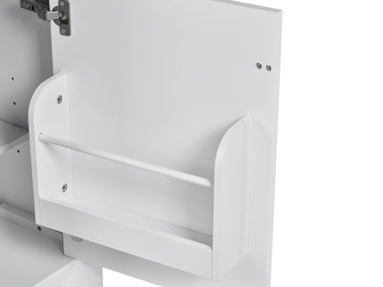 Elegant Bathroom Vanity With Ceramic Sink, Soft Close Door, Adjustable Shelf