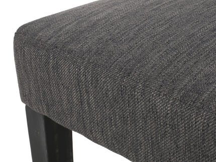 Contemporary Dining Chair With Upholstered Seating And Tapered Legs