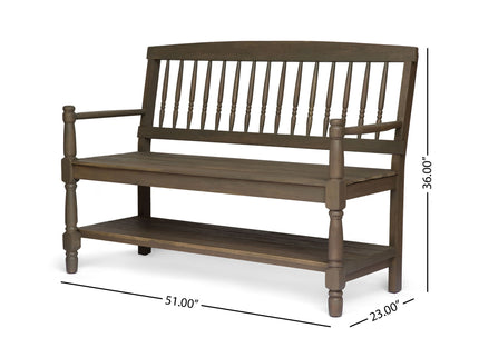 Imperial - Bench With Built In Shelf