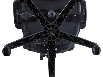 Swivel Office Chair Armrests Ergonomic Design, Adjustable Height And Tilt - Black