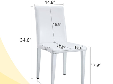 Elegant Upholstered Chairs & Metal Legs