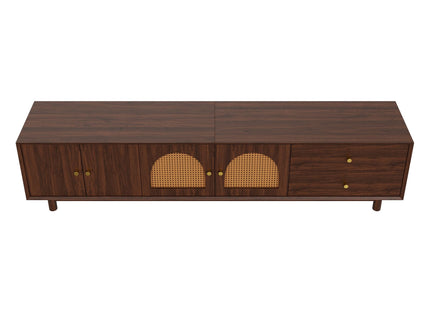 TV Stand With For 85" TVs - Walnut