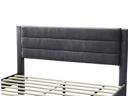 Contemporary Bed With Storage Drawer