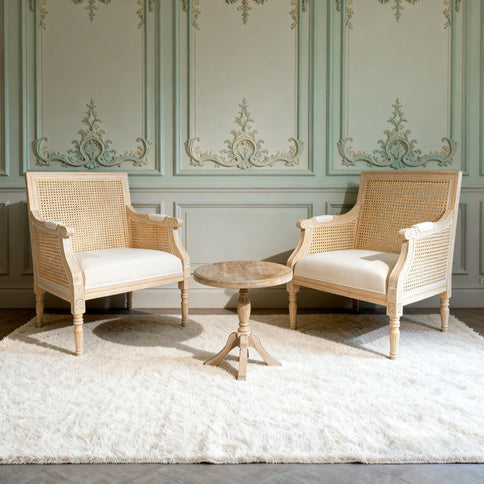 Accent Chair For Living Rooms - Beige